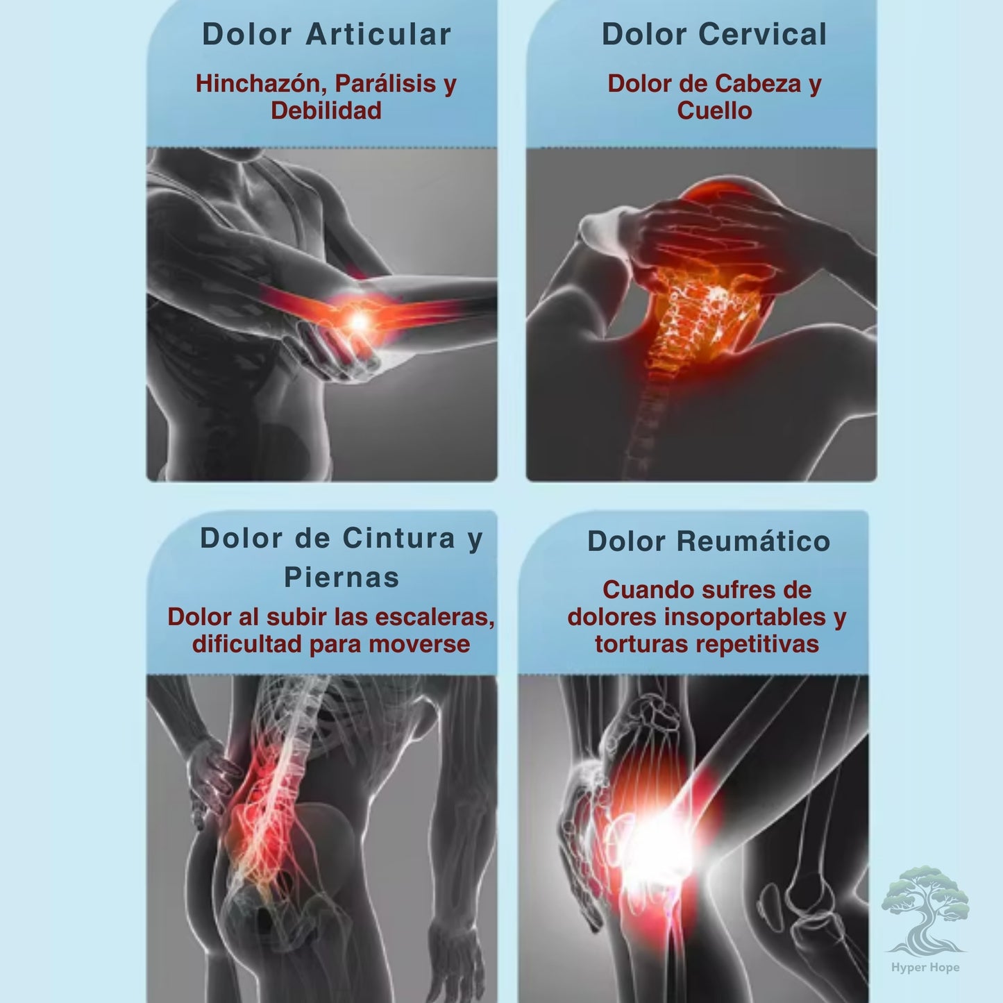 Dispositivo de Terapia Láser Frío Luz Roja Infrarroja Portátil, 650 nm y 808nm, para el Dolor Muscular y Articular