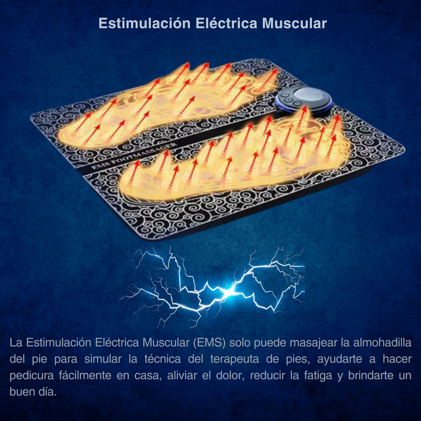 Alfombra Masajeadora para Pies Ovalada